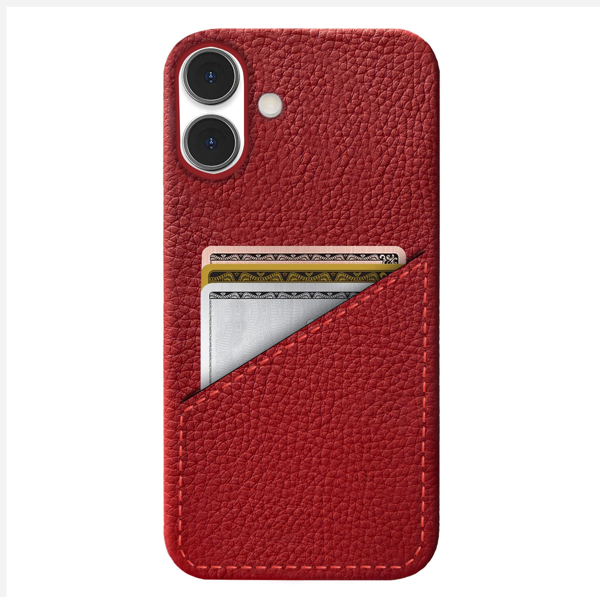 iPhone 16 Leather Case — Ashe Cardholder