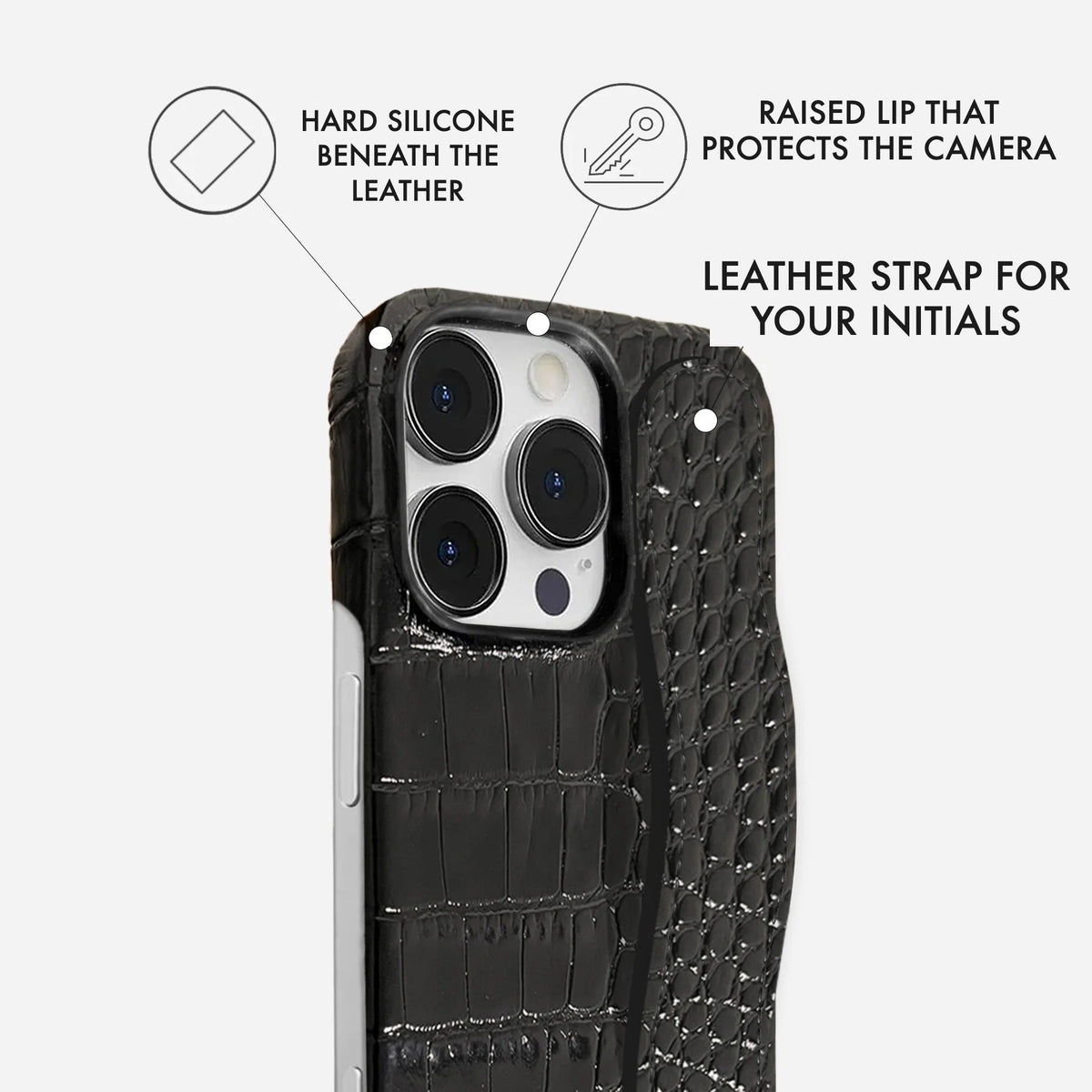 iPhone 15 Pro Max Leather Case — Neo Handle
