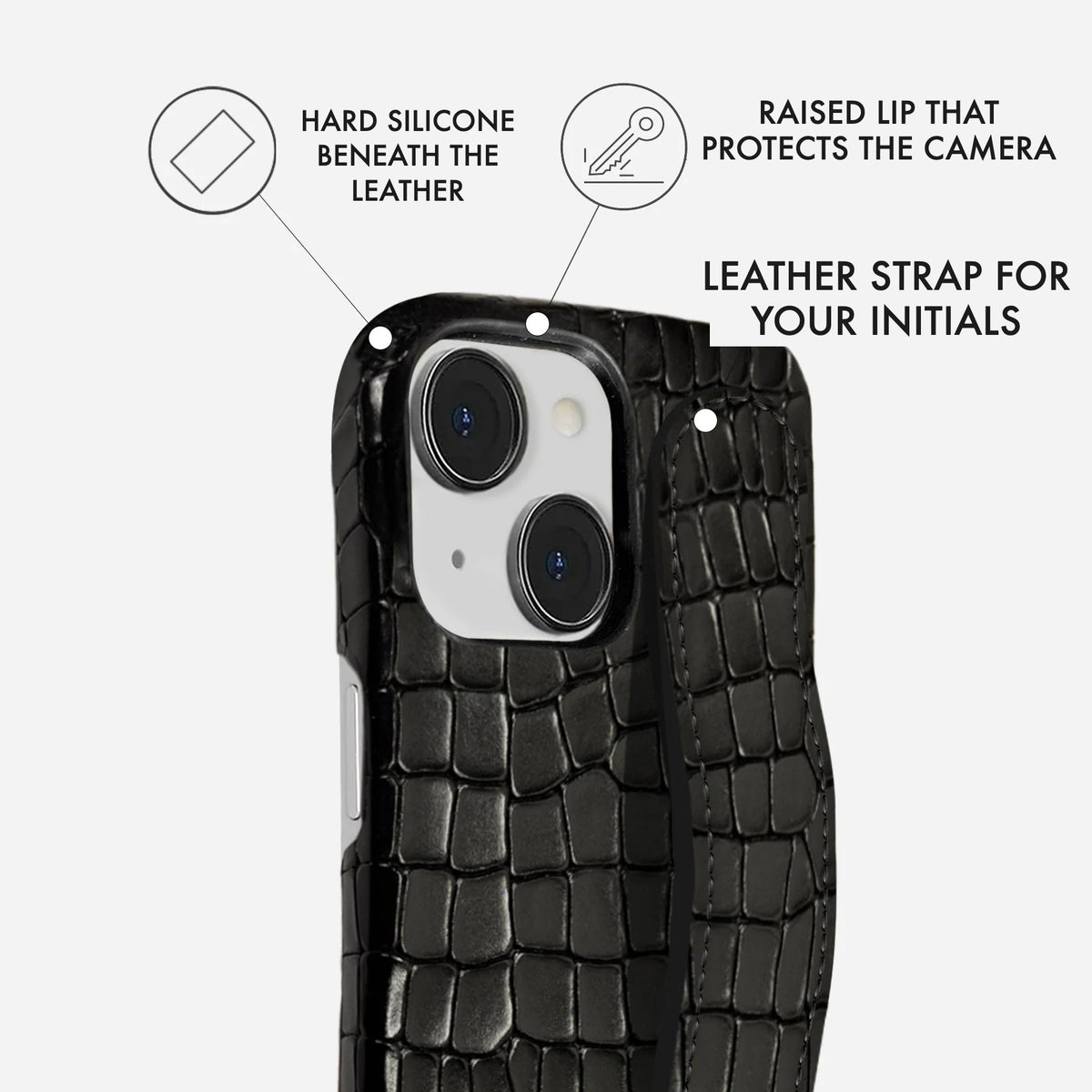 iPhone 14 Leather Case — Lusso Handle