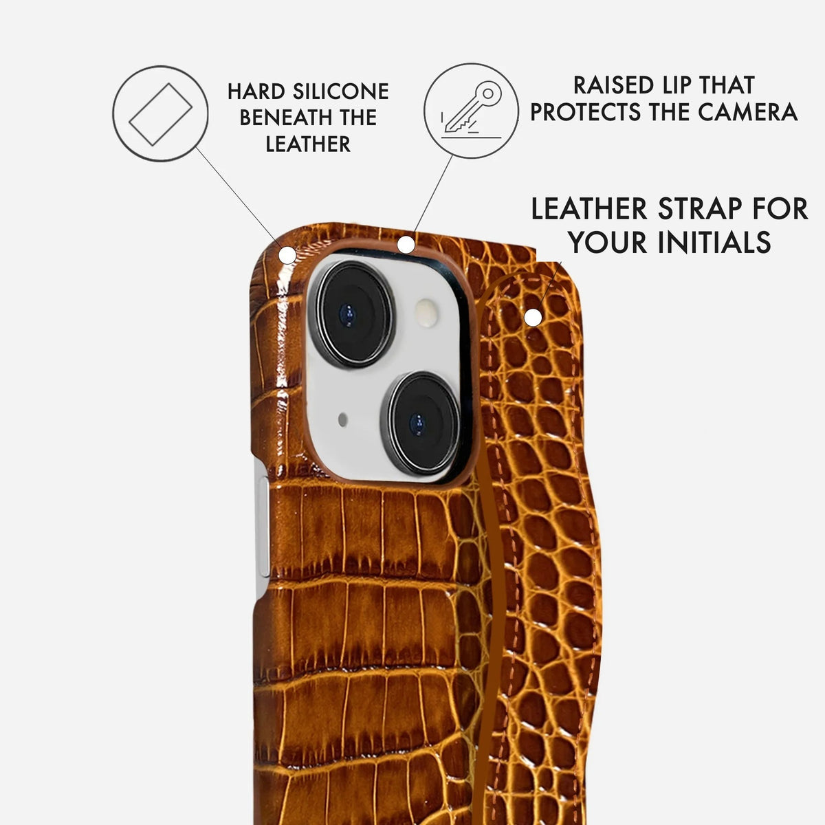 iPhone 14 Leather Case — Neo Handle