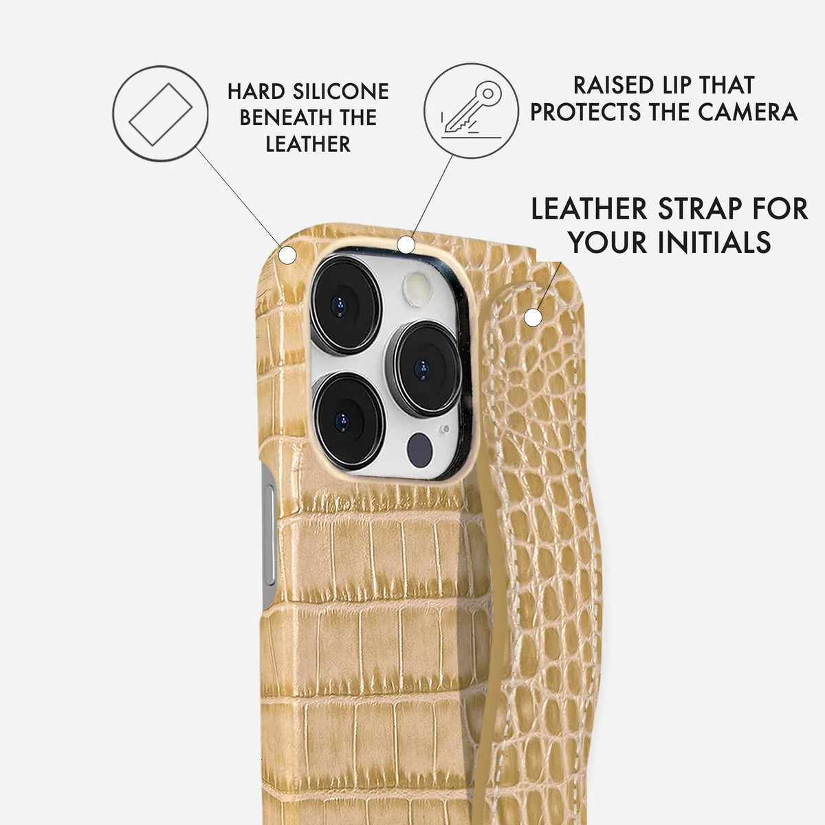 iPhone 14 Pro Leather Case — Neo Handle