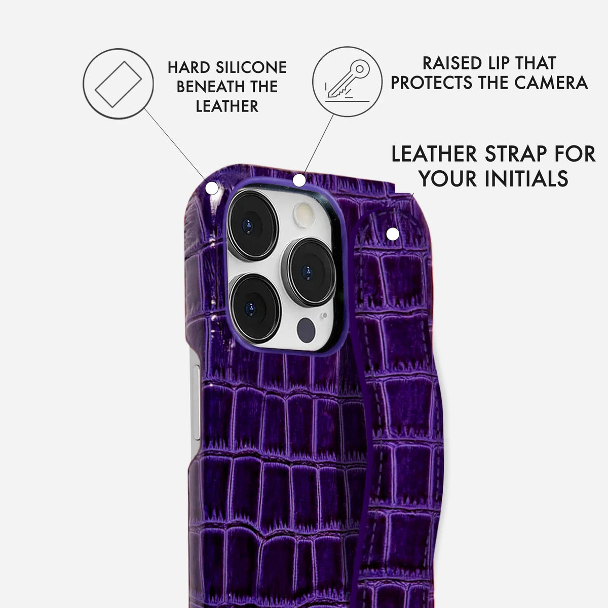 iPhone 13 Pro Leather Case — Vega Handle