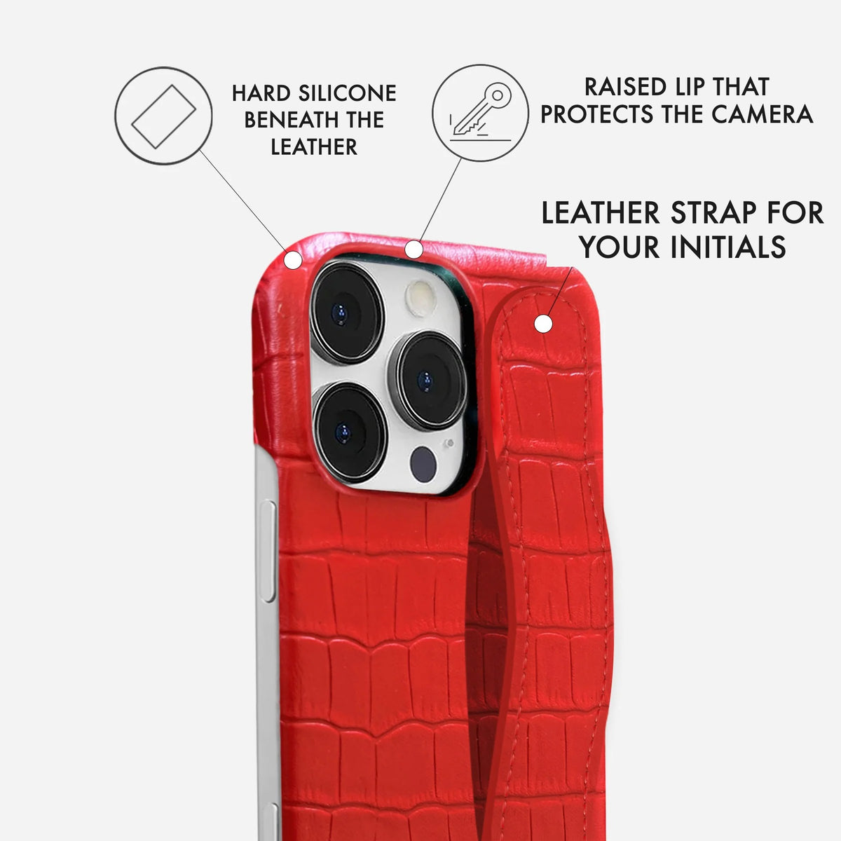 iPhone 16 Pro Max Leather Case — Vega Handle