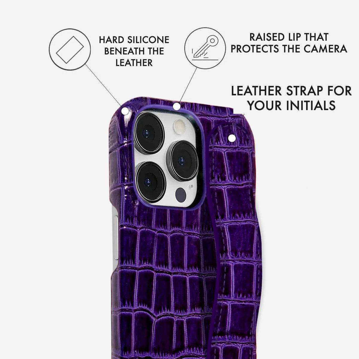iPhone 14 Pro Max Leather Case — Vega Handle