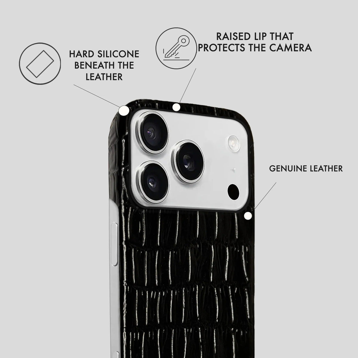 iPhone 18 Pro Leather Case — Vega