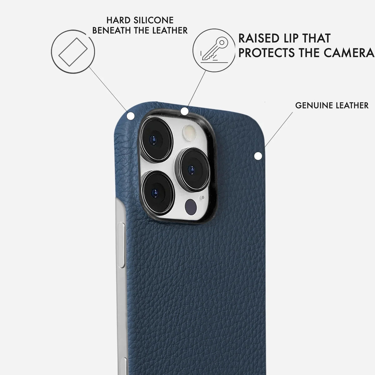 iPhone 16 Pro Max Leather Case — Ashe