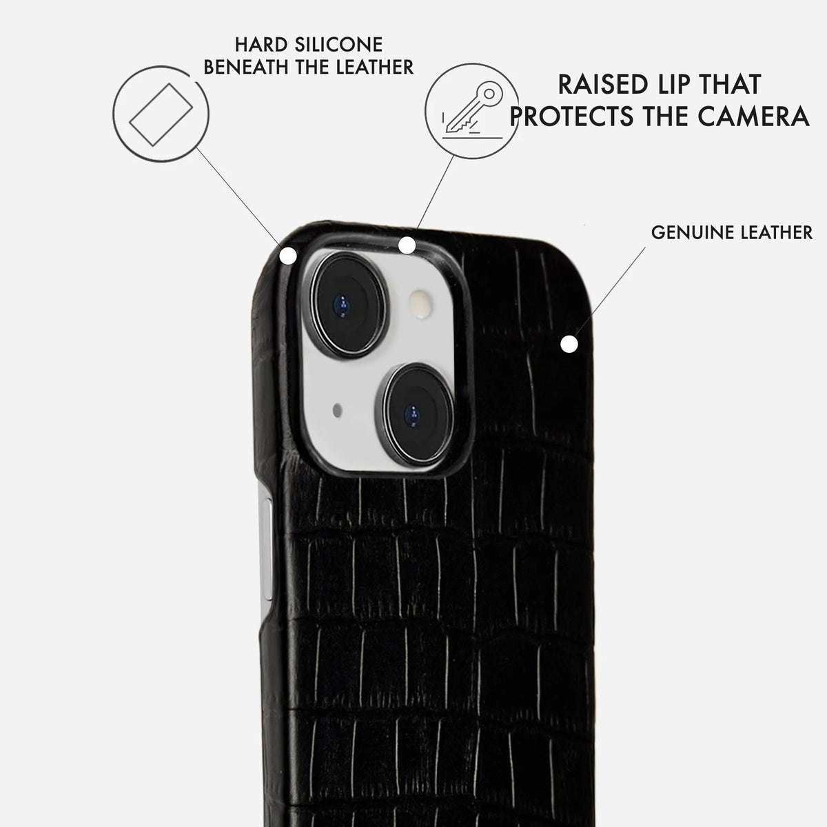 iPhone 14 Plus Leather Case — Vega
