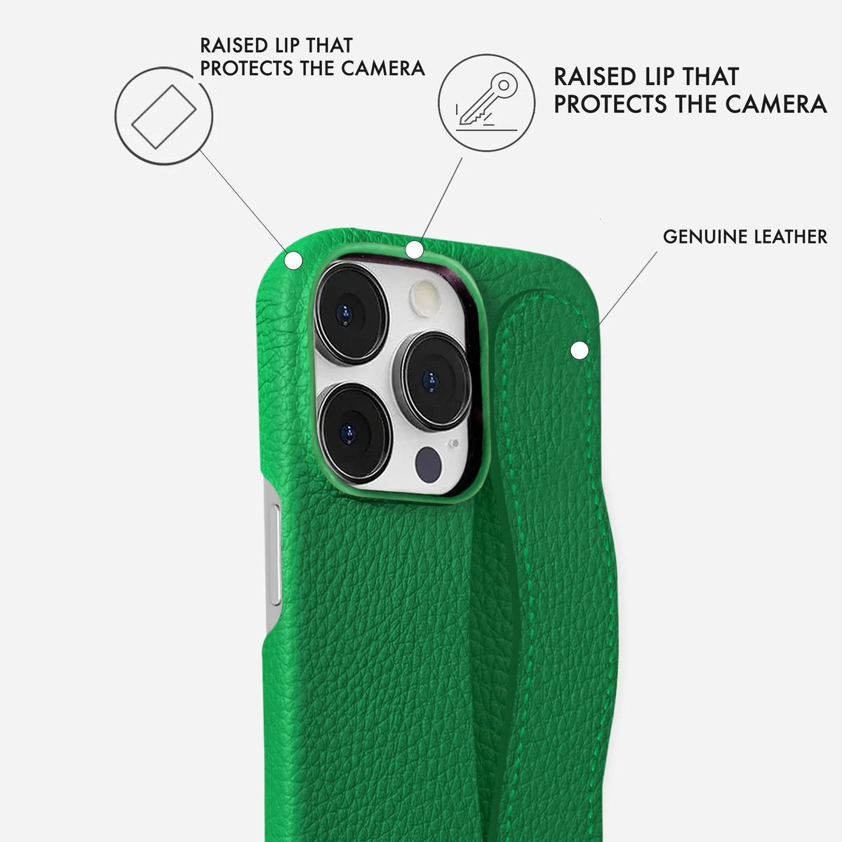 iPhone 15 Pro Max Leather Case — Ashe Handle