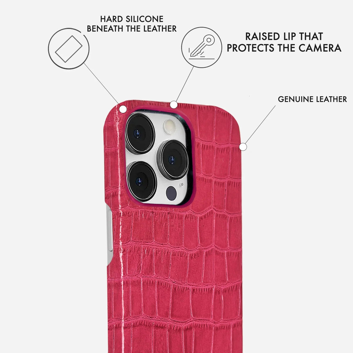 iPhone 15 Pro Leather Case — Vega