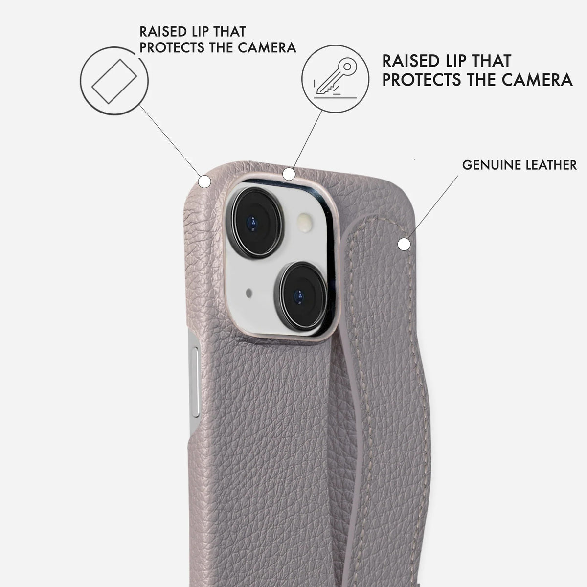iPhone 13 Leather Case — Ashe Handle