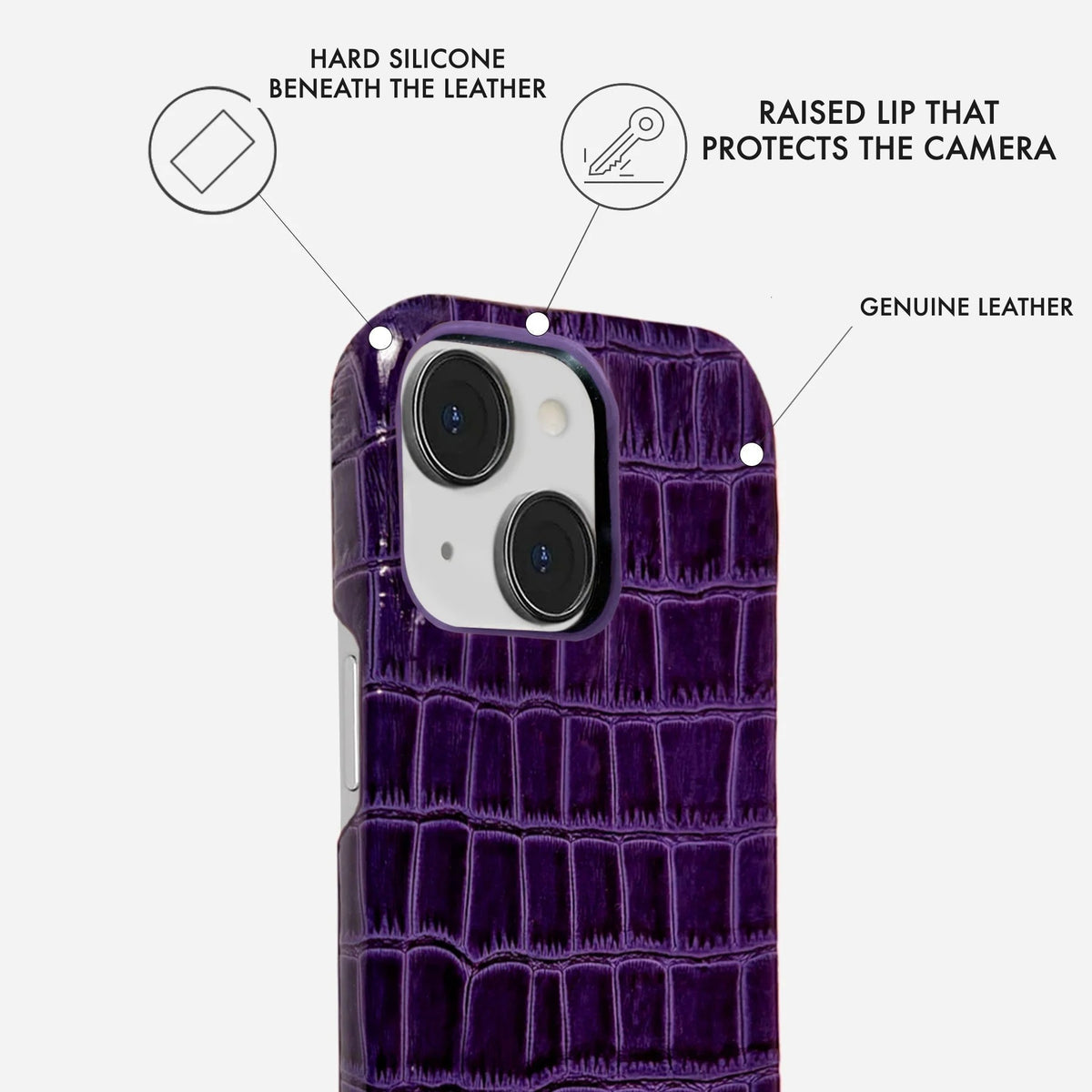 iPhone 15 Plus Leather Case — Vega