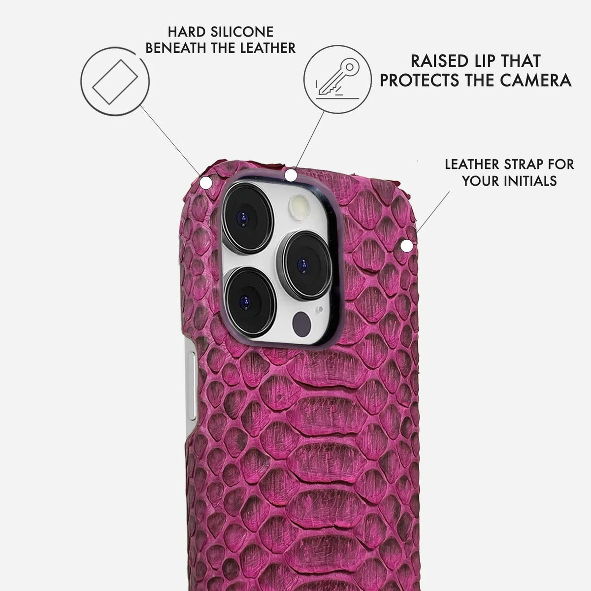 iPhone 14 Pro Max Leather Case — Piton