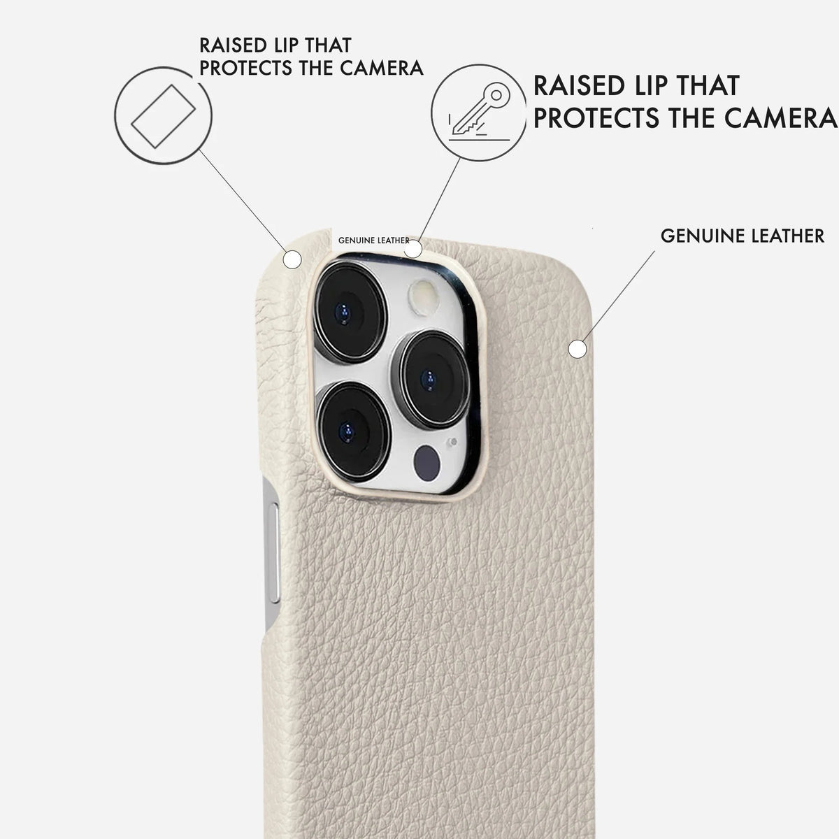 iPhone 15 Pro Max Leather Case — Ashe