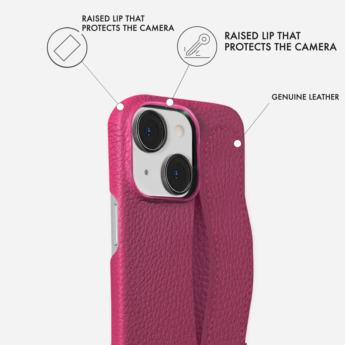iPhone 13 Leather Case — Ashe Handle