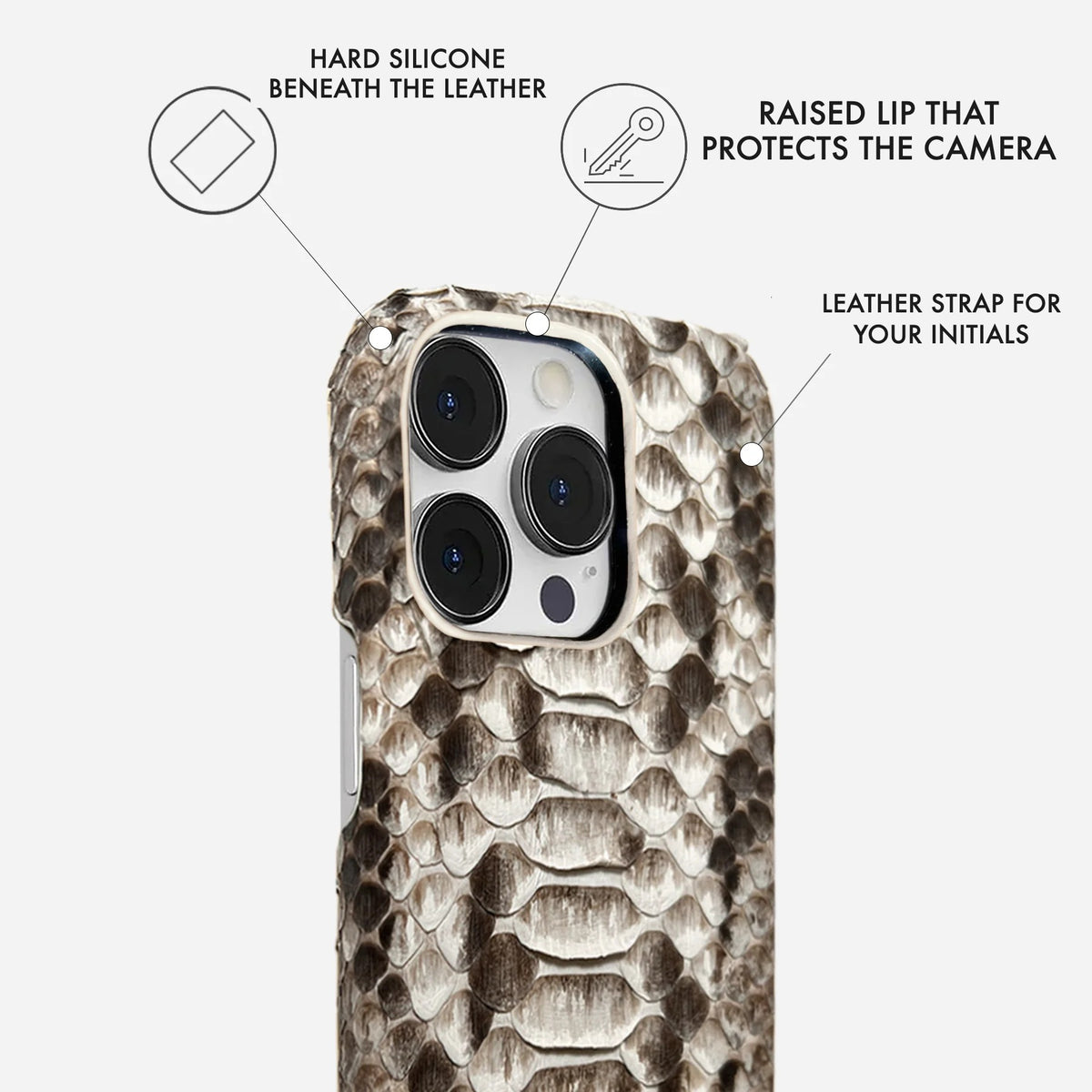 iPhone 13 Pro Leather Case — Piton