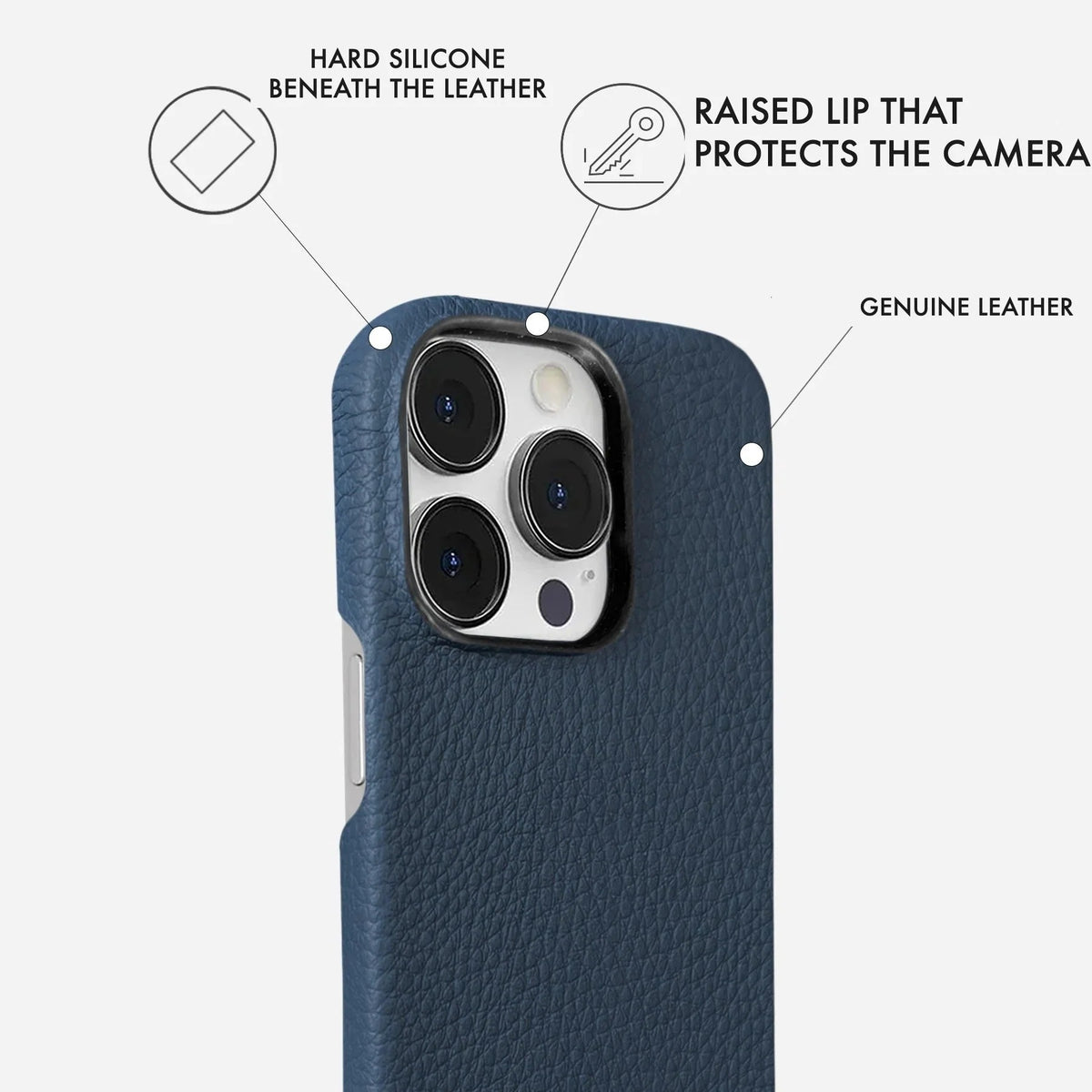 iPhone 13 Pro Max Leather Case — Ashe