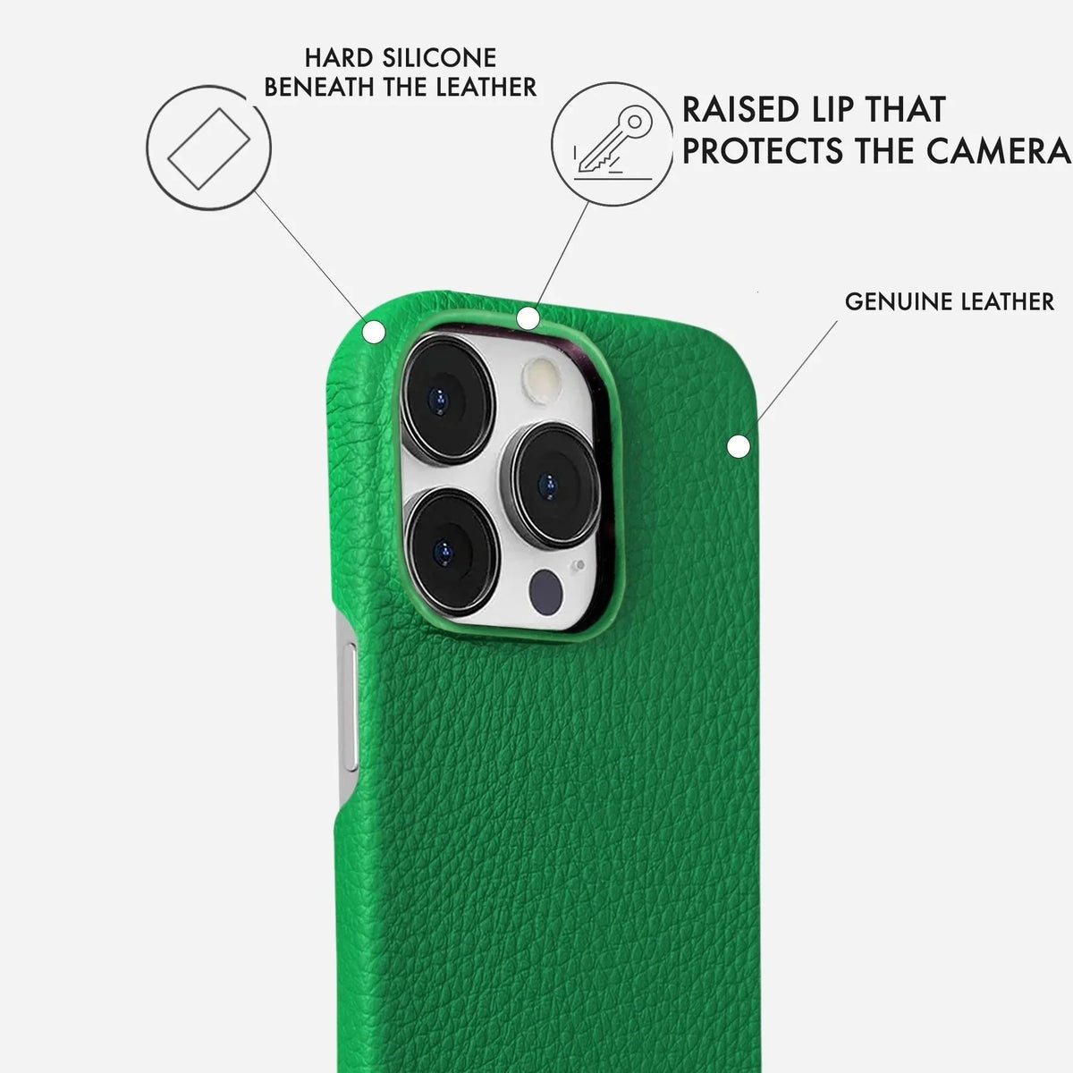 iPhone 16 Pro Max Leather Case — Ashe