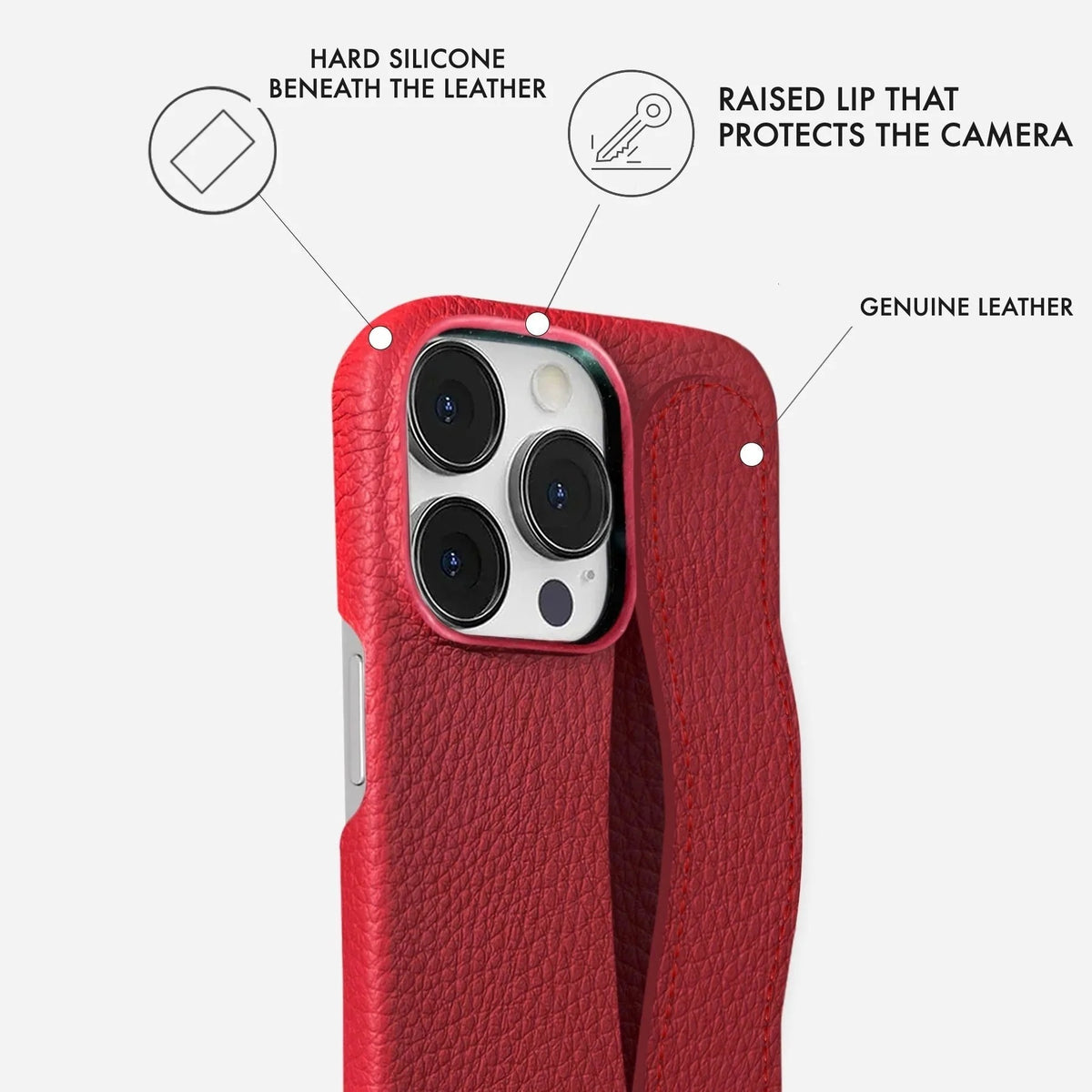 iPhone 13 Pro Max Leather Case — Ashe Handle