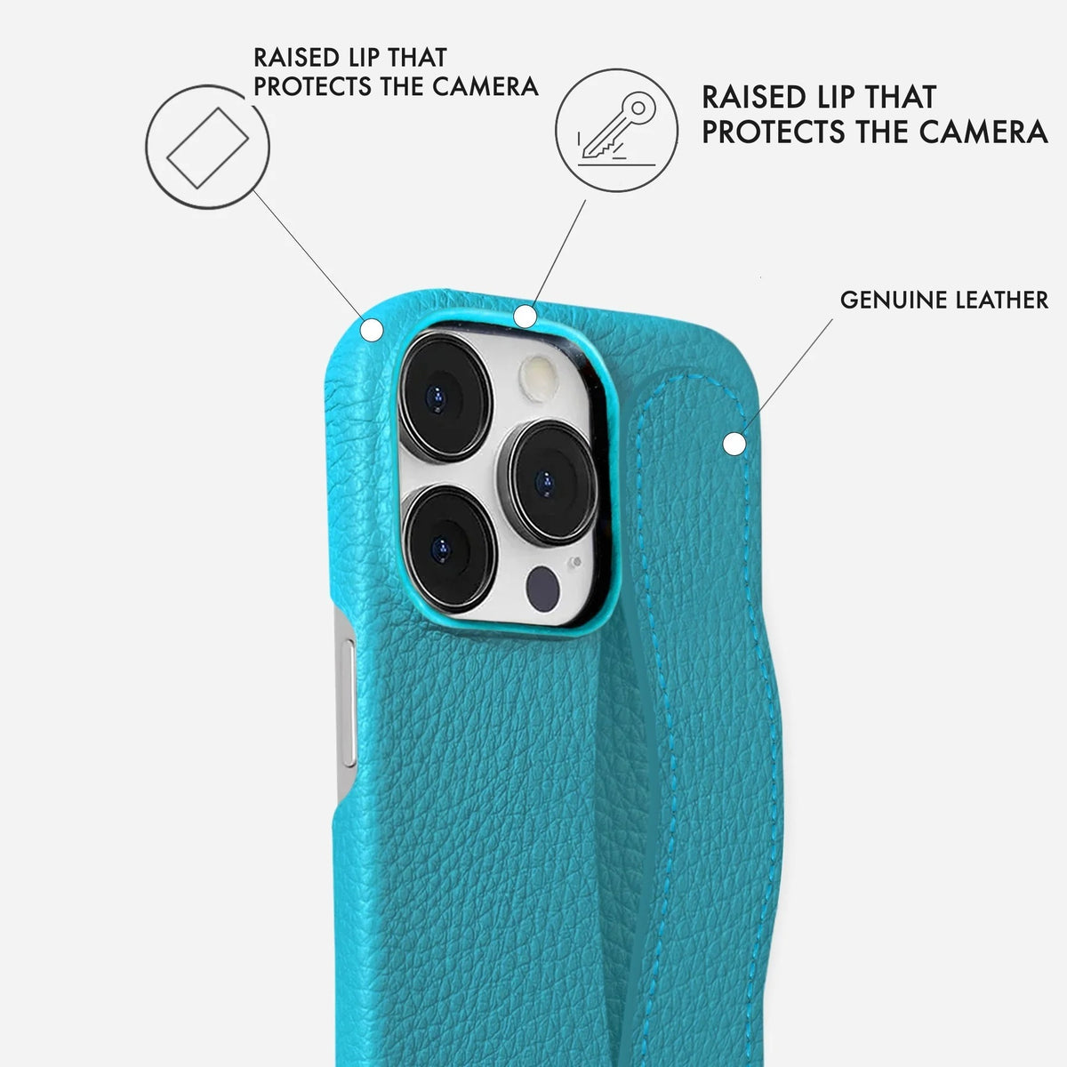 iPhone 14 Pro Max Leather Case — Ashe Handle