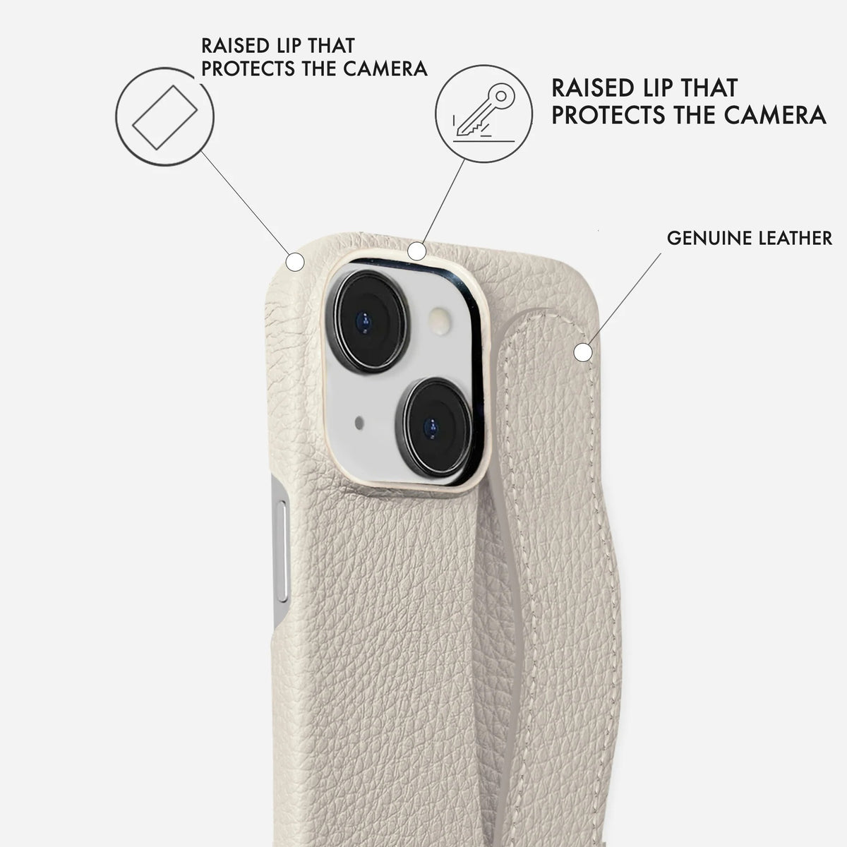 iPhone 13 Leather Case — Ashe Handle
