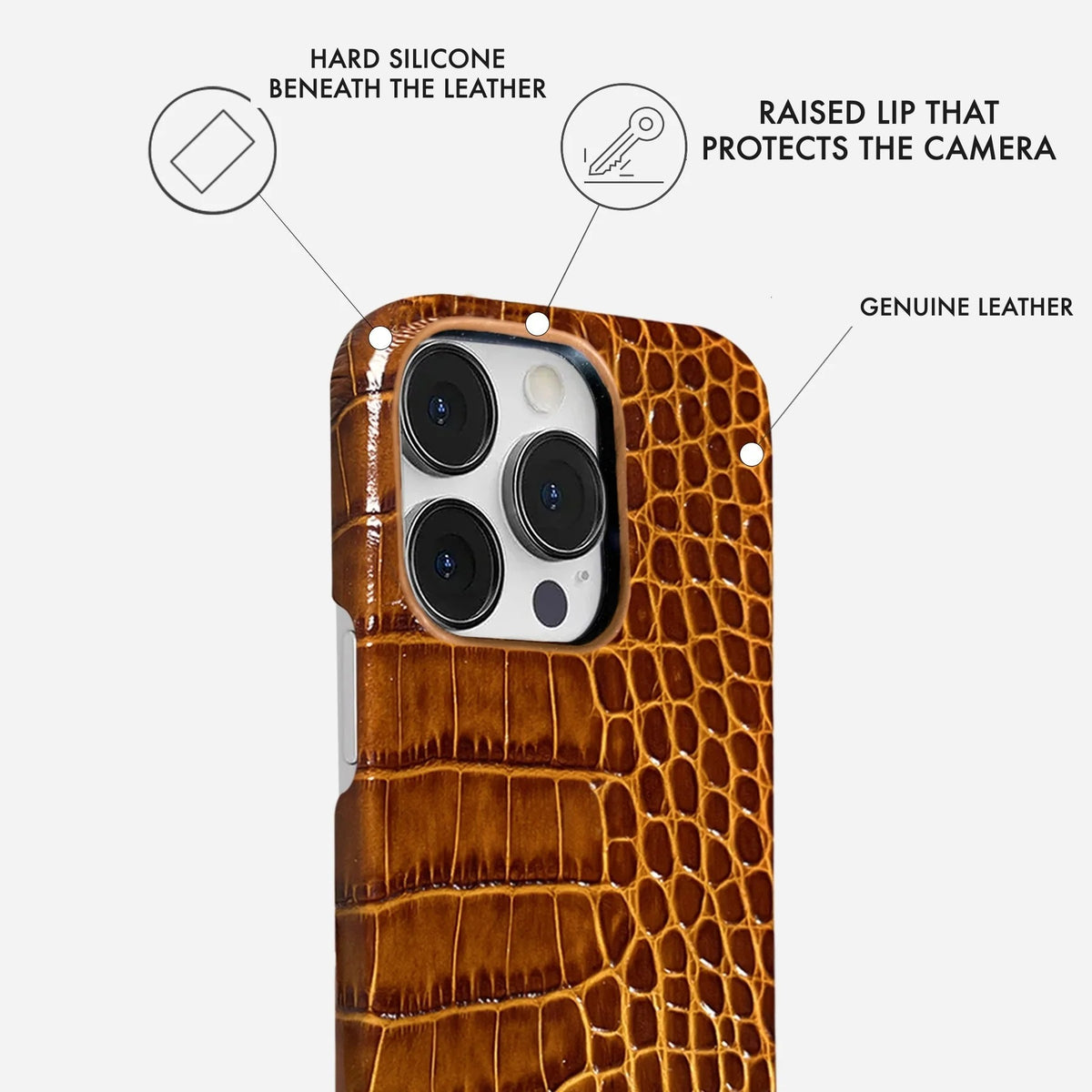 iPhone 15 Pro Max Leather Case — Neo