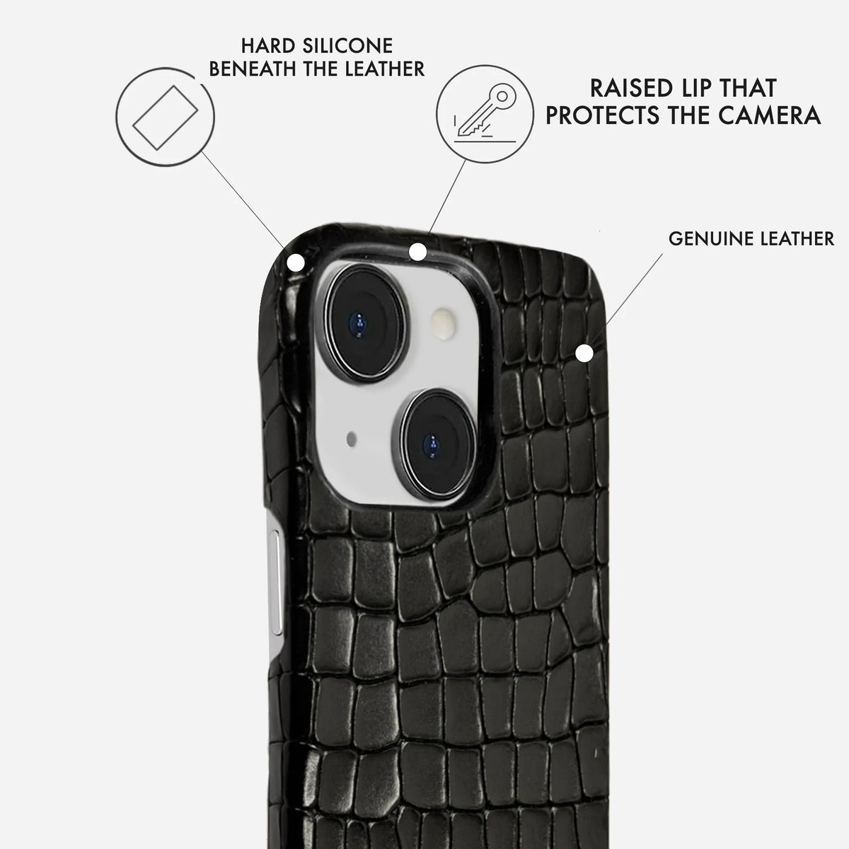 iPhone 13 Leather Case — Lusso