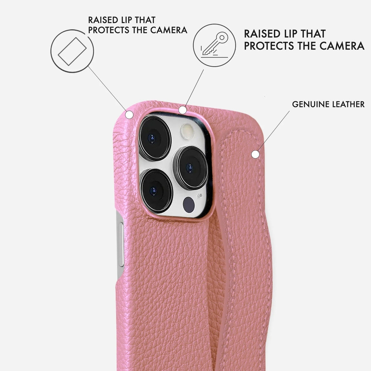 iPhone 13 Pro Max Leather Case — Ashe Handle