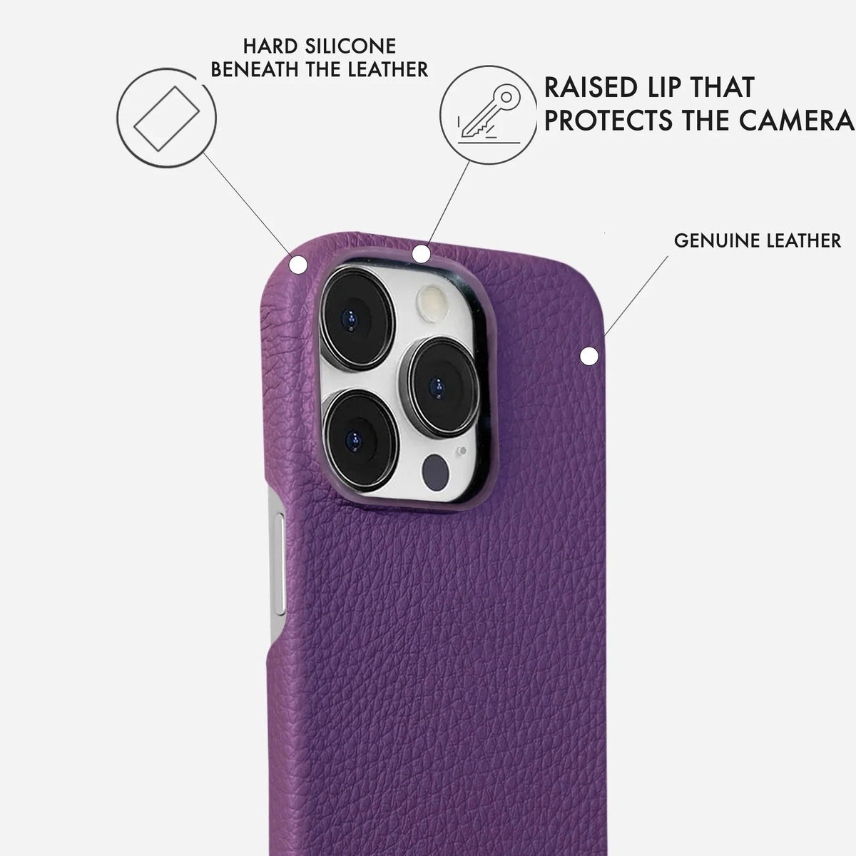iPhone 14 Pro Max Leather Case — Ashe