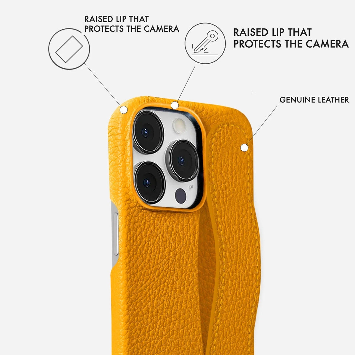 iPhone 13 Pro Max Leather Case — Ashe Handle