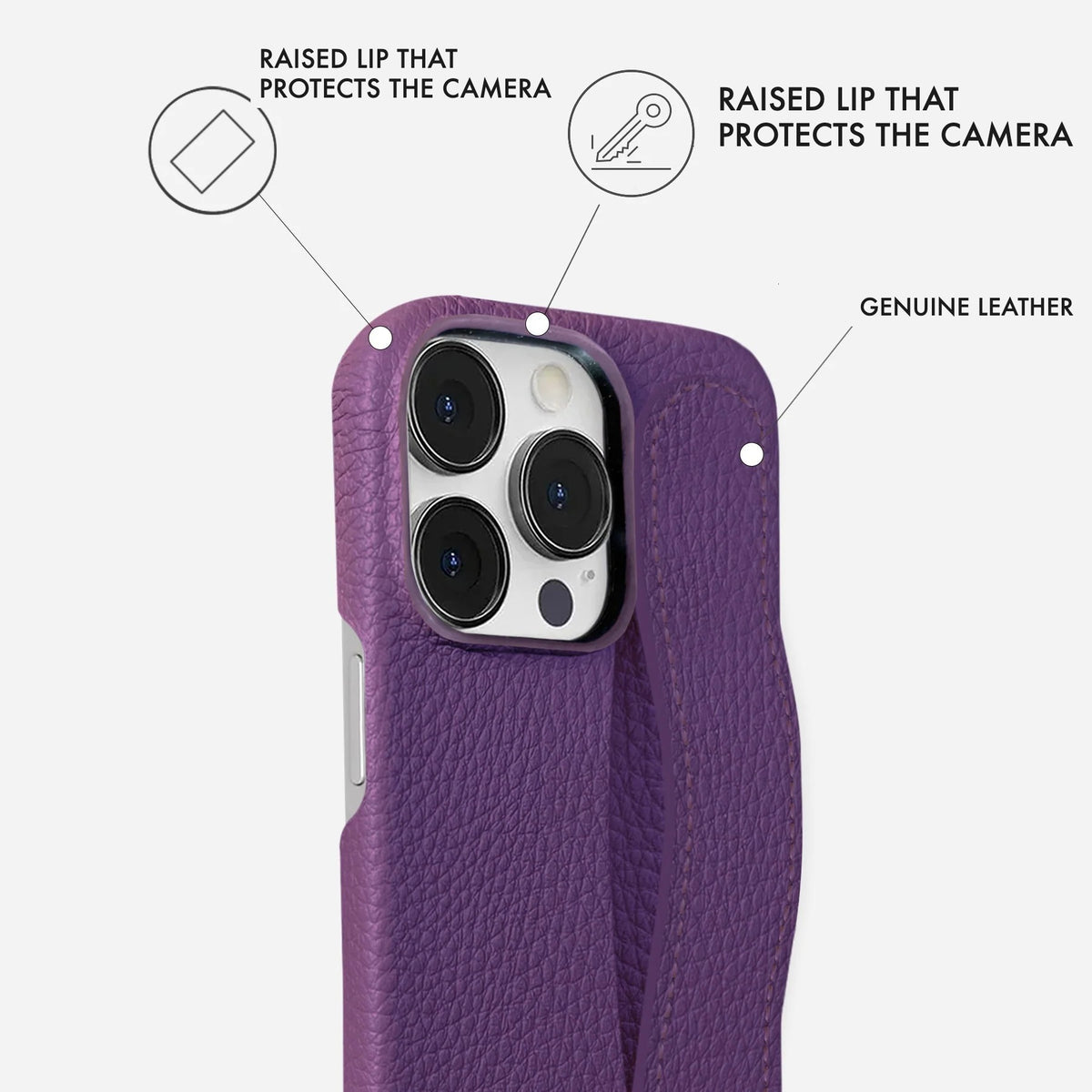 iPhone 14 Pro Max Leather Case — Ashe Handle