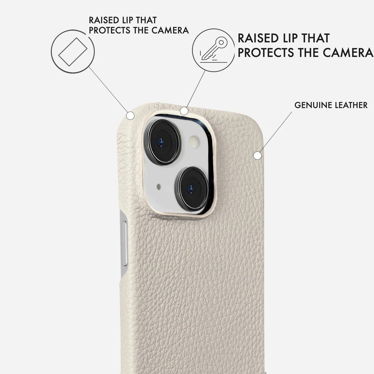 iPhone 14 Leather Case — Ashe