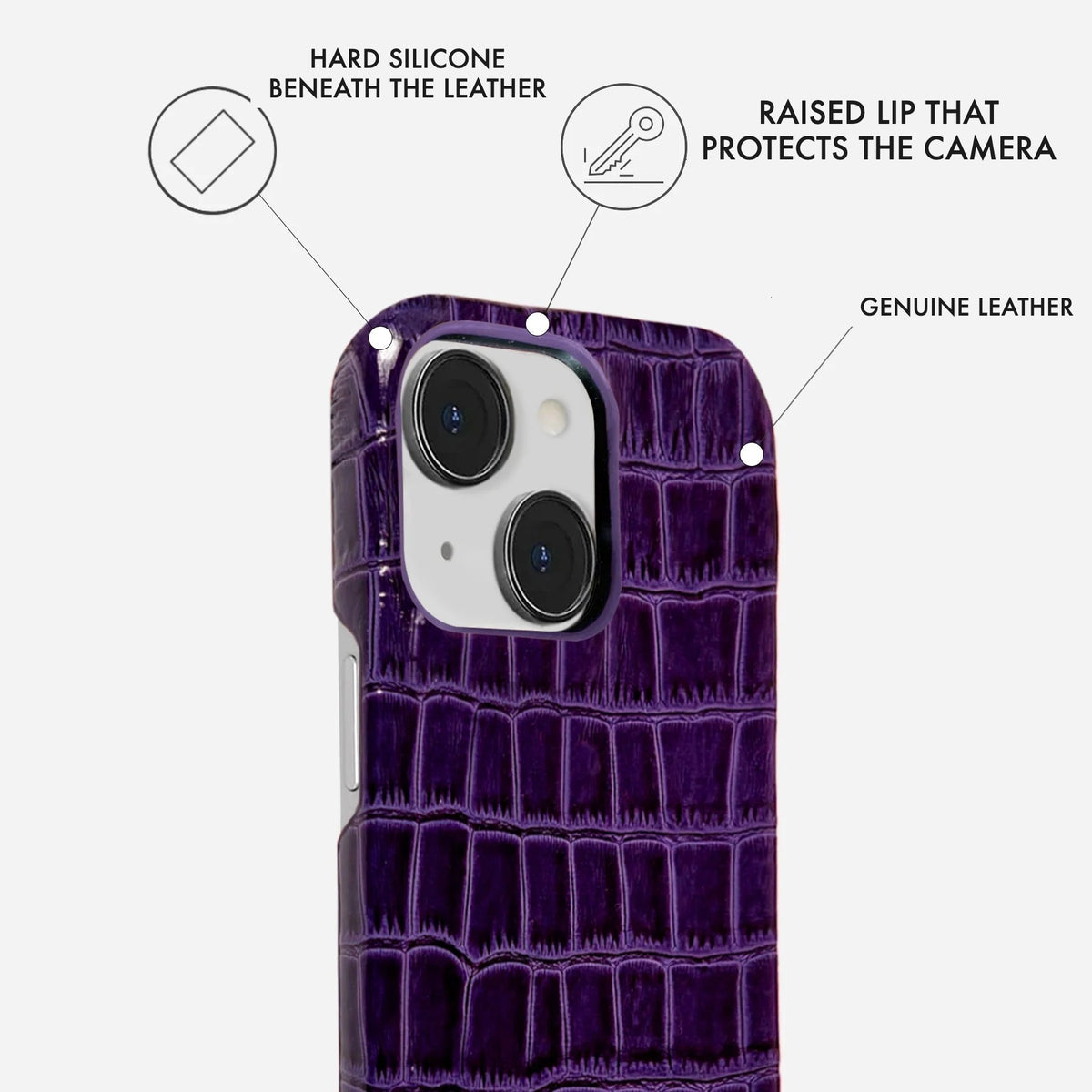 iPhone 15 Leather Case — Vega