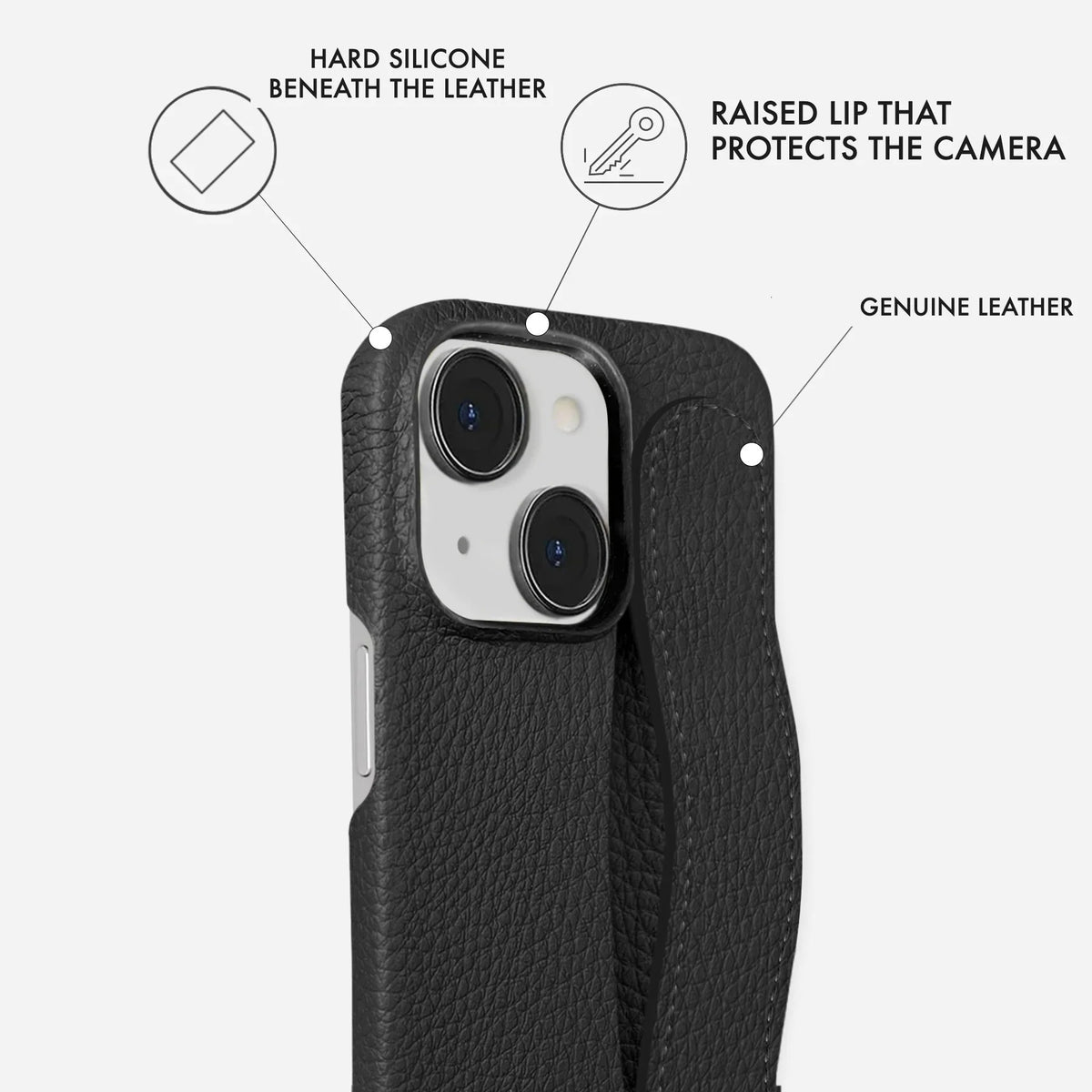 iPhone 13 Leather Case — Ashe Handle