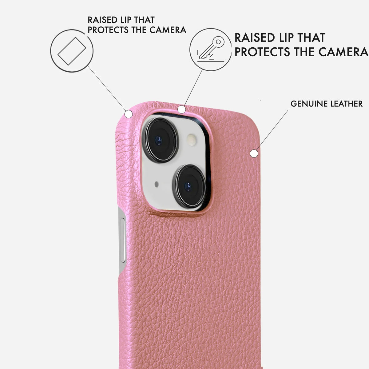 iPhone 13 Leather Case — Ashe