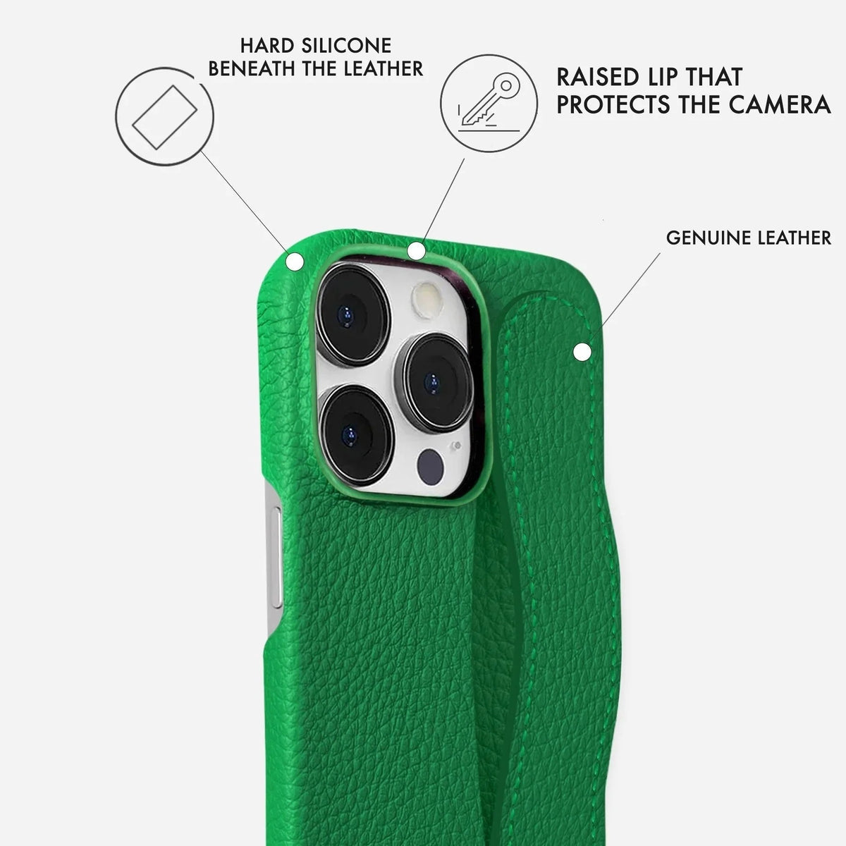 iPhone 13 Pro Max Leather Case — Ashe Handle