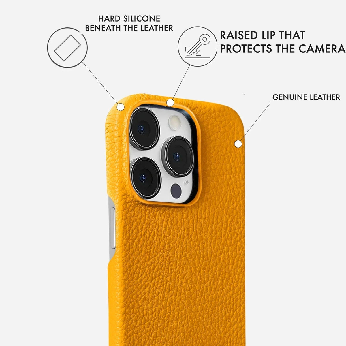 iPhone 15 Pro Max Leather Case — Ashe