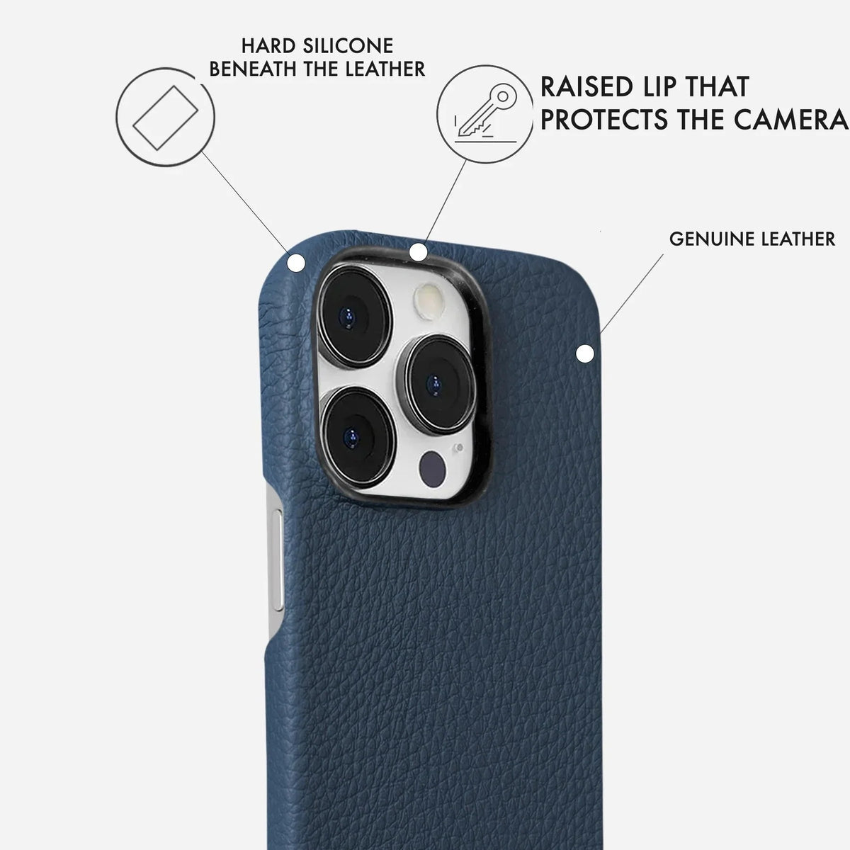 iPhone 15 Pro Max Leather Case — Ashe
