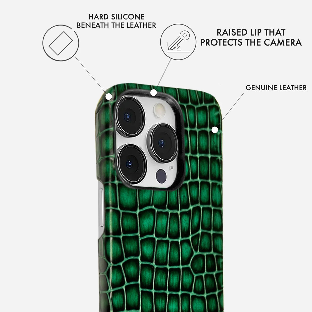 iPhone 13 Pro Leather Case — Lusso