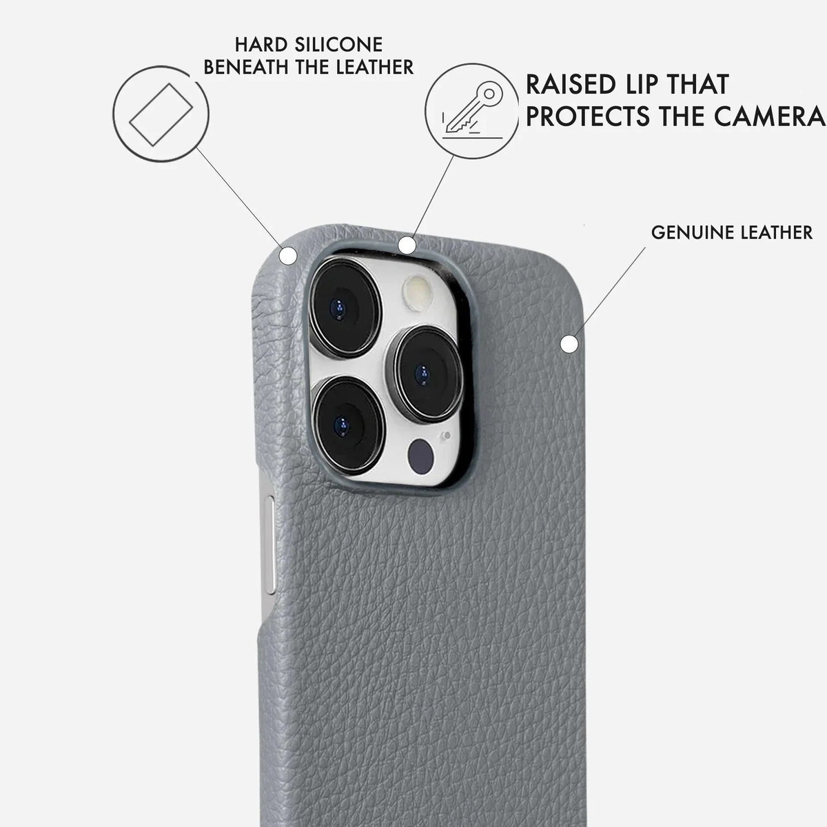 iPhone 13 Pro Max Leather Case — Ashe