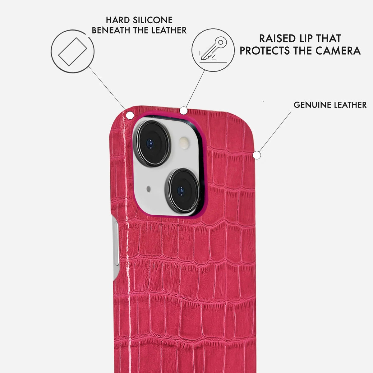 iPhone 14 Plus Leather Case — Vega