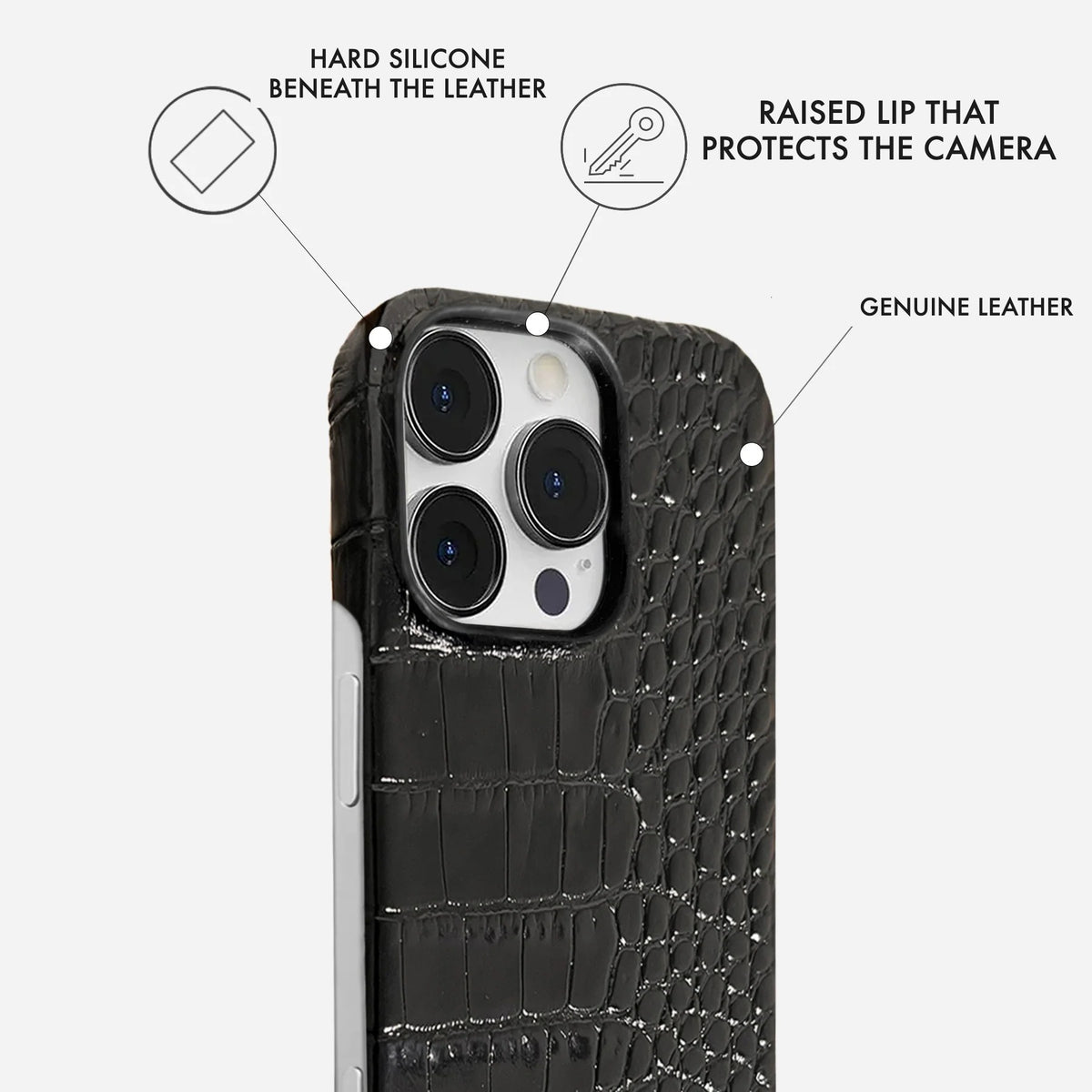 iPhone 16 Pro Max Leather Case — Neo