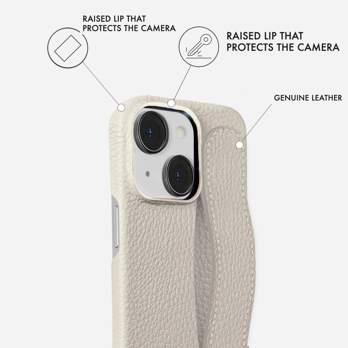 iPhone 14 Leather Case — Ashe Handle