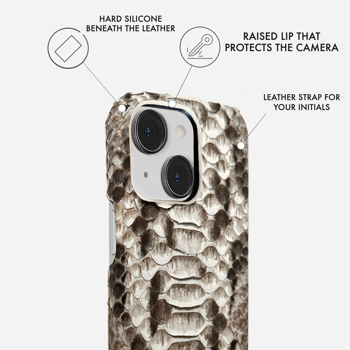 iPhone 13 Leather Case — Piton