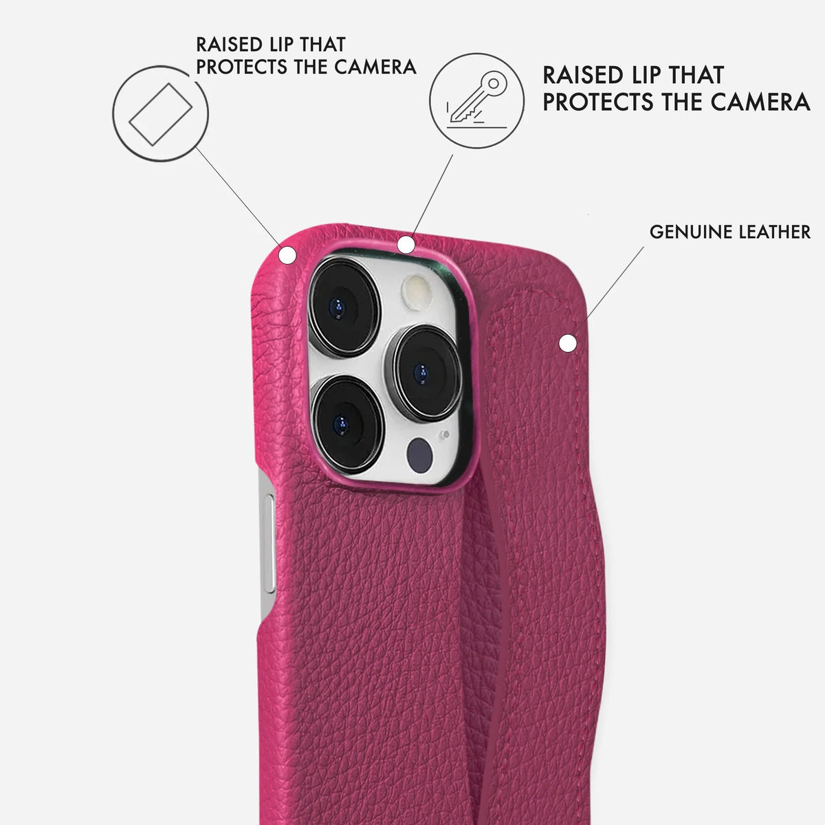 iPhone 13 Pro Leather Case — Ashe Handle