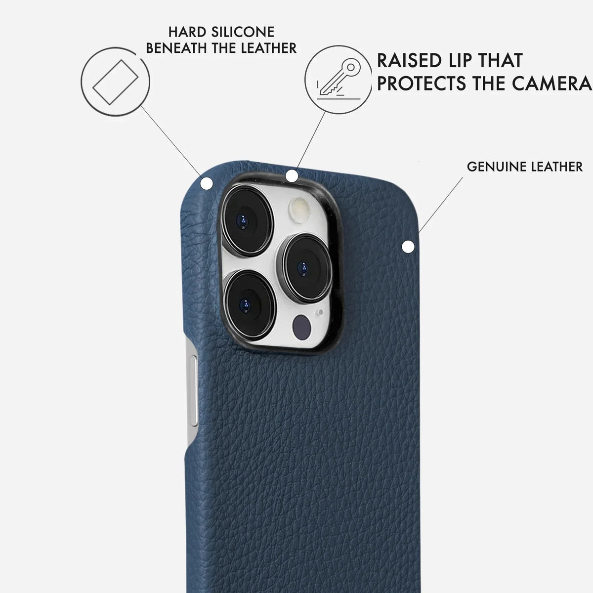 iPhone 13 Pro Leather Case — Ashe