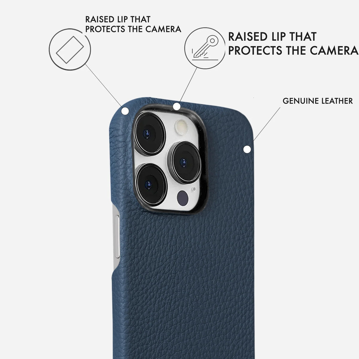 iPhone 13 Pro Leather Case — Ashe