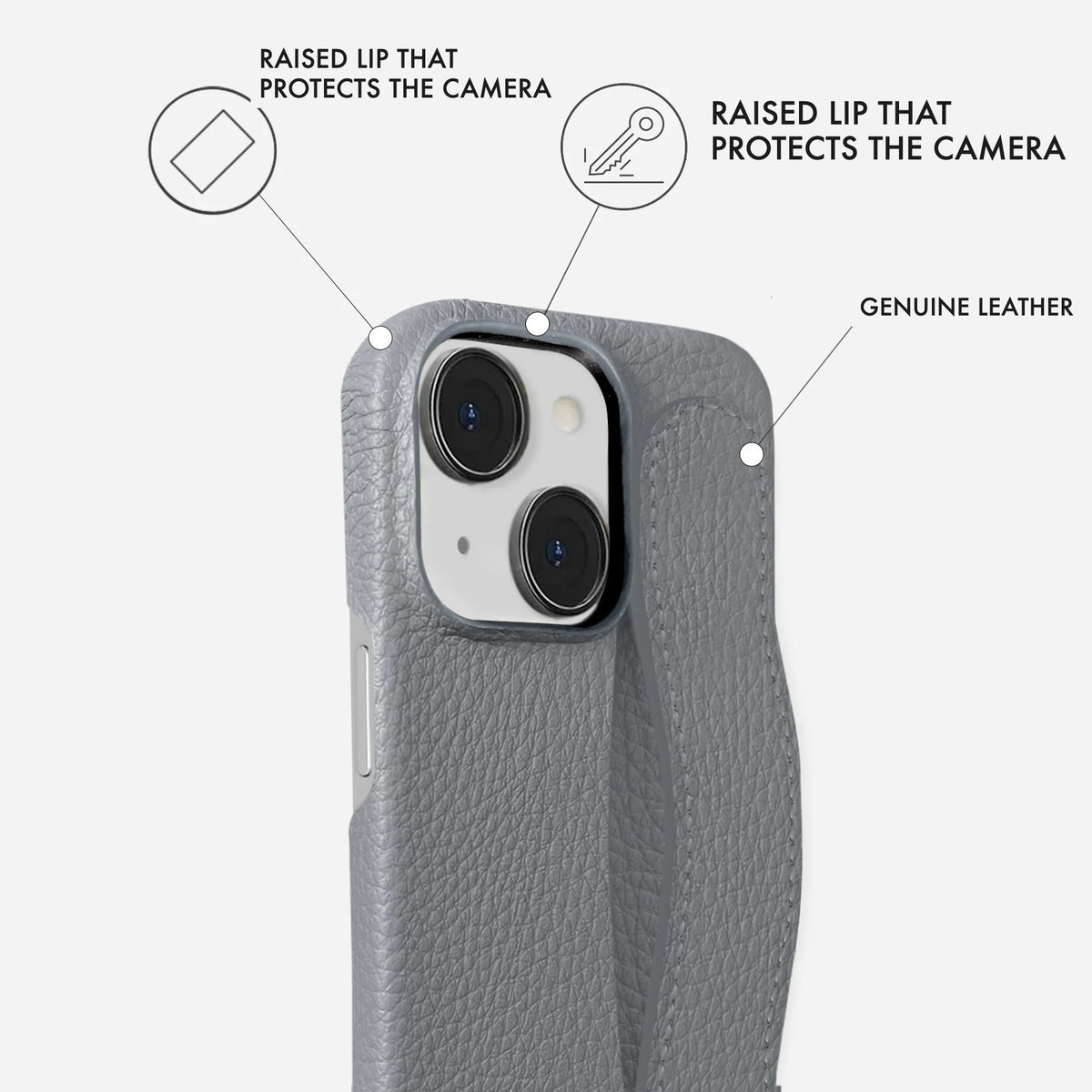 iPhone 13 Leather Case — Ashe Handle