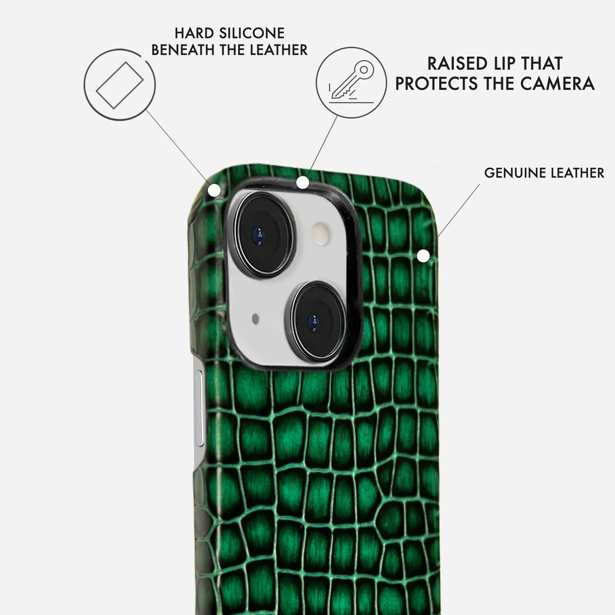 iPhone 15 Plus Leather Case — Lusso