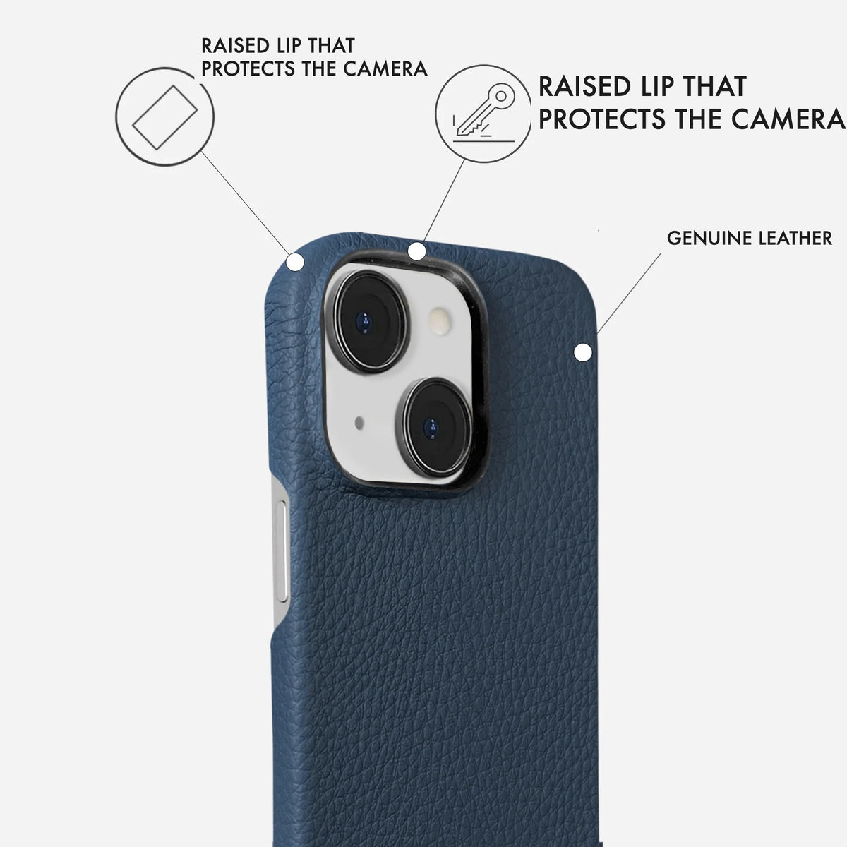 iPhone 13 Leather Case — Ashe