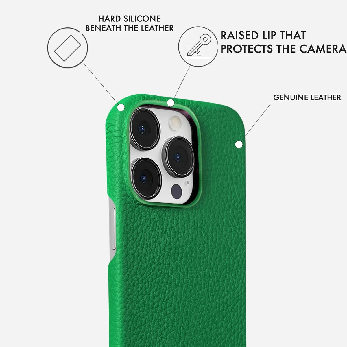 iPhone 13 Pro Leather Case — Ashe
